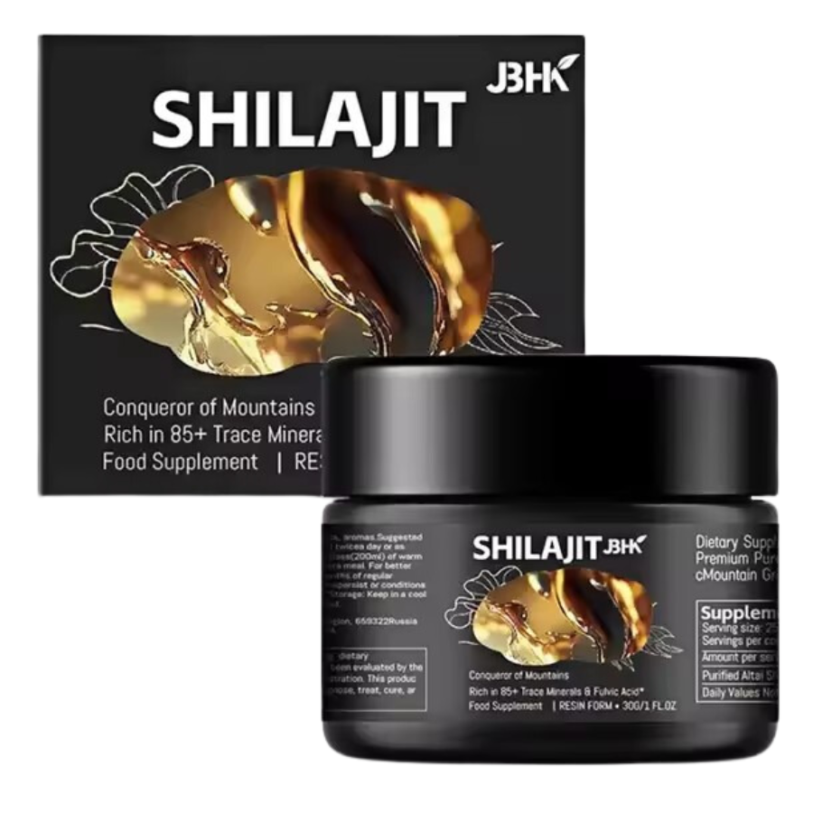 Resina Shilajit concentración de Ácido Fúlvico – Rico en Minerales 🌿 Magia Mineral Pura ⚡ Carga de Energía